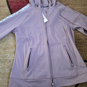 Calvin Klein Performance Lavender Utility Jacket